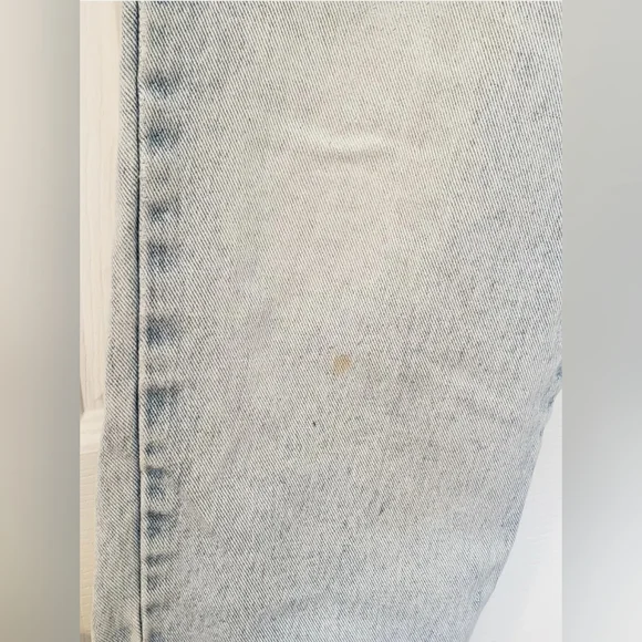 💪VINTAGE BRITCHES GREAT OUTDOORS BLUE JEANS MEN'S SIZE 31 x 31 FADED DISTRESSED - Picture 6 of 12